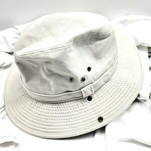Duluth Trading Co. Men's Woman's Safari Bucket Hat Khaki Size Large Sun Hat Snap